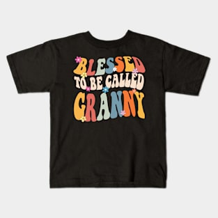 Granny Blessed to be called granny Kids T-Shirt